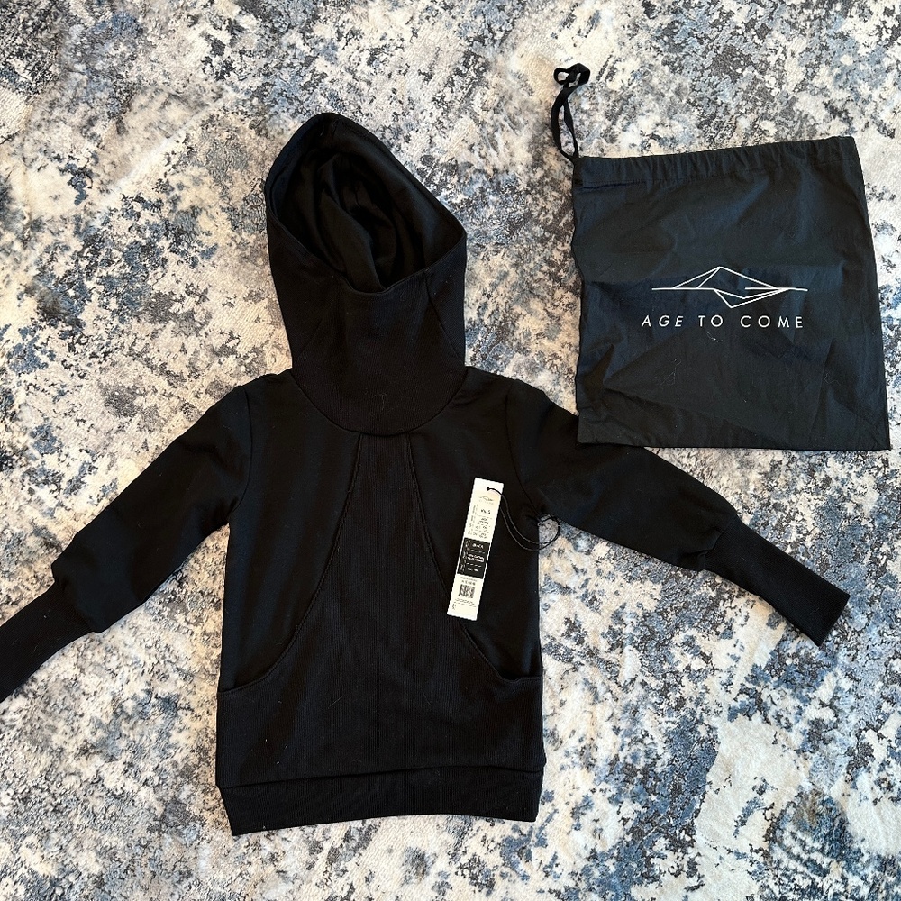 NEW Age to Come Black Aion Hoodie and Pants - 1/2Y